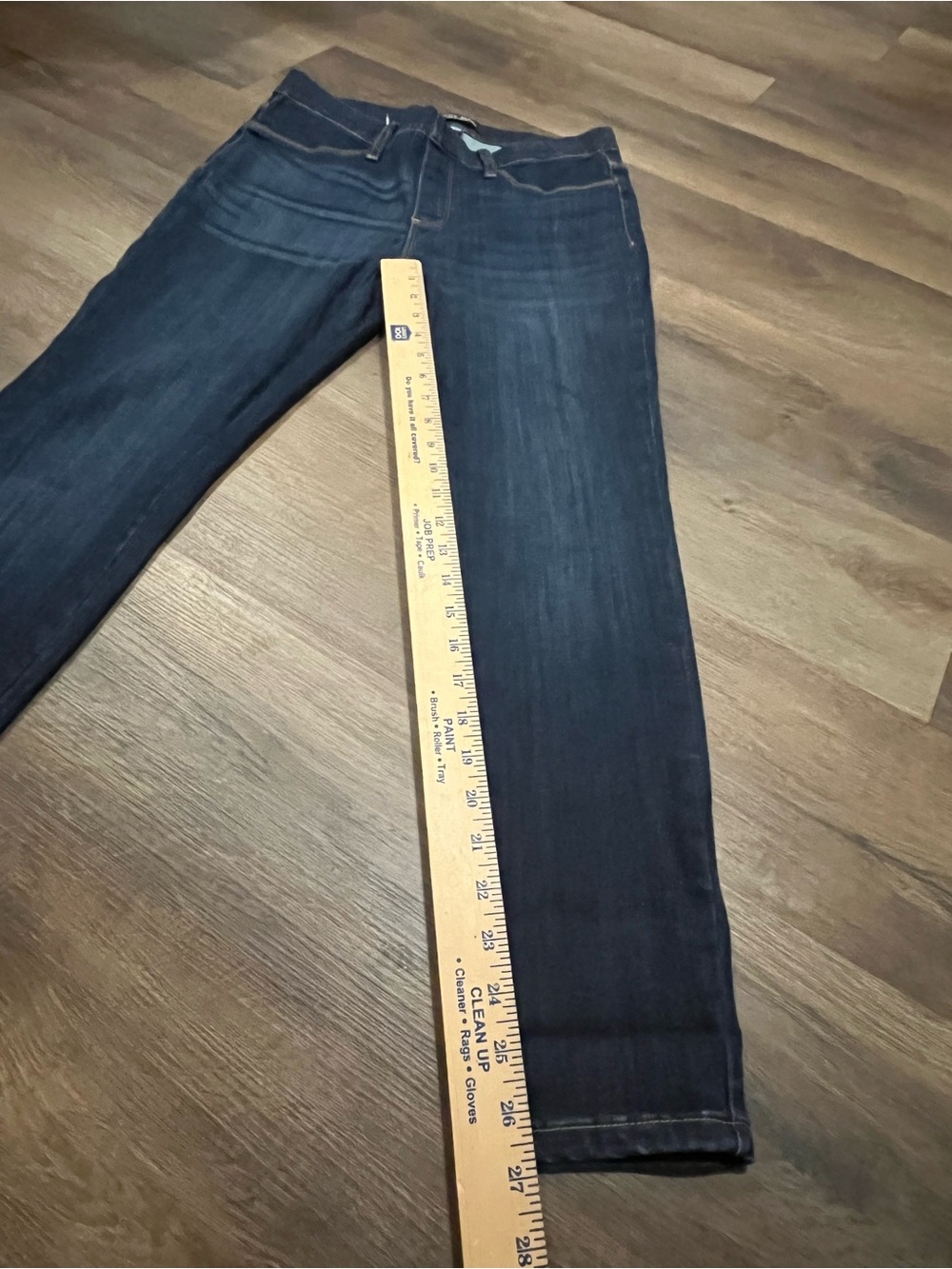 Judy Blue Mid-Rise Pull-On Skinny Jeggings | Size 11/30 |Dark Wash Stretch Denim - Picture 6 of 6
